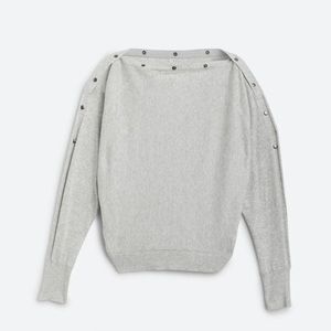 All Saints Eli Adjustable Pull over Top Size Small. Light green.